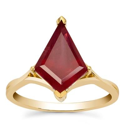 Bemainty Ruby Ring in 9K Gold 4cts