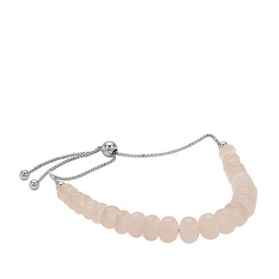 Lavender Chalcedony Bracelet in Sterling Silver 28.90cts