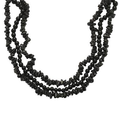 Black Spinel Necklace 600cts