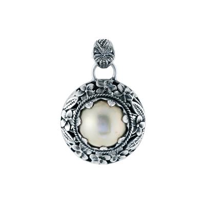 Mabe Pearl Pendant in Sterling Silver (11mm)