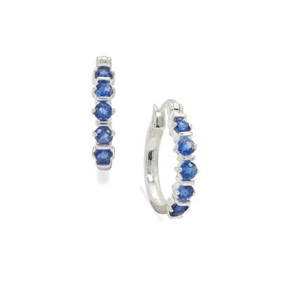 Nilamani Earrings in Sterling Silver 2.55cts