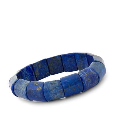 Lapis Lazuli Stretchable Bracelet  175cts