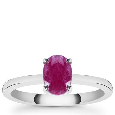 Luc Yen Ruby Ring in Sterling Silver 1.13cts