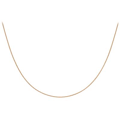 Spiga Chain in 9K Rose Gold 46cm/18'