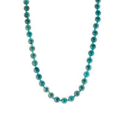 Aqua Chalcedony Necklace in Sterling Silver 160cts
