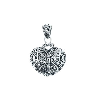 Balinese Butterfly Pendant in Sterling Silver 7.50g