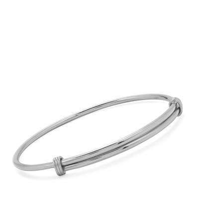 Extendable Bangle in Sterling Silver