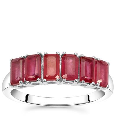Bemainty Ruby Ring in Sterling Silver 2.60cts