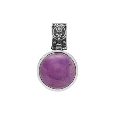 Nigerian Amethyst Pendant in Sterling Silver 16.60cts