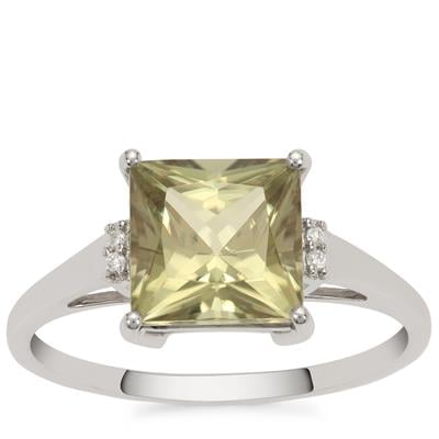 Csarite® Ring with Diamond in Platinum 950 2.36cts