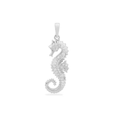 Diamonds Pendant in Sterling Silver 0.36cts