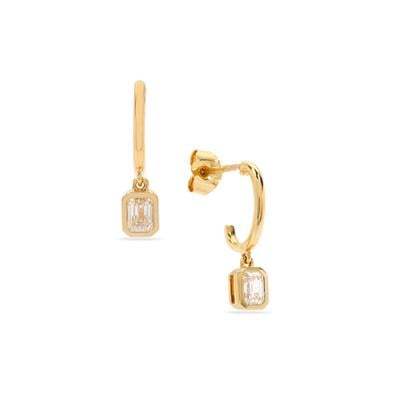Diamonds Earrings in 18K Gold 0.51cts