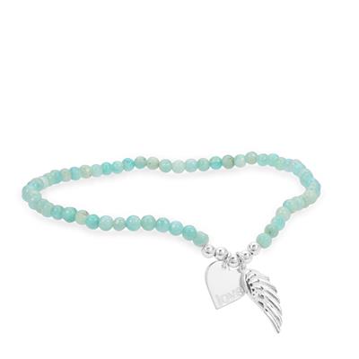 Amazonite Bracelet in Sterling Silver 12.30cts