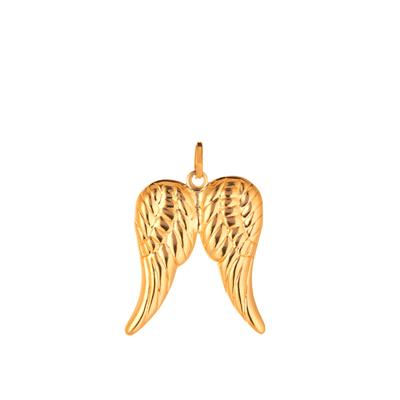 9ct Gold Wings Pendant 0.064g