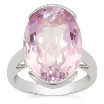 Martian Pink Topaz Ring in Sterling Silver 15.80cts | Gemporia