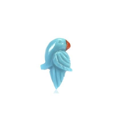 Sleeping Beauty Turquoise Parrot 3.80ct 
