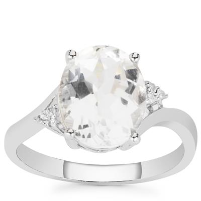 Cullinan & White Topaz Ring in Sterling Silver 4.30cts