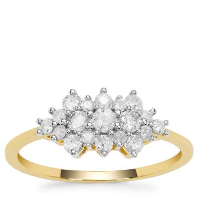 GH Diamonds Ring in 9K Gold 0.56ct