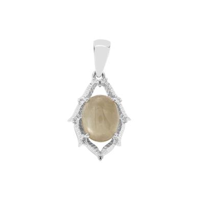 Menderes Diaspore Pendant in Sterling Silver 3.05cts