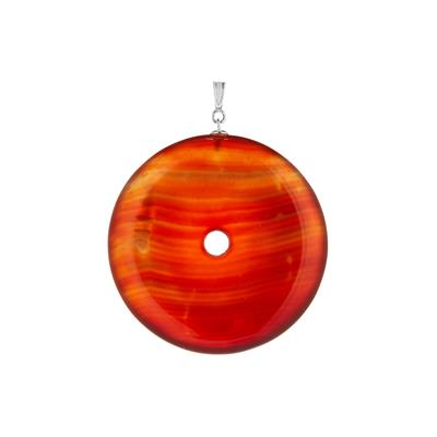 Agate Pendant in Sterling Silver 150cts