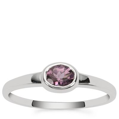 Mahenge Purple Spinel Ring in Sterling Silver 0.35ct