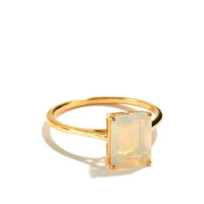 Opal 9K Gold Ring