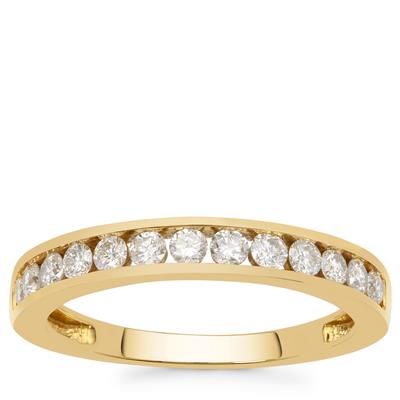 Diamonds Ring in 18K Gold 0.50cts 