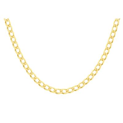 Thick Curb Chain in 9K Gold 51cm/20'