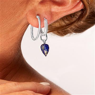 Molte Lapis Lazuli Charm in Sterling Silver 3.25cts