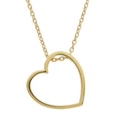 Necklace in Gold Plated Sterling Silver