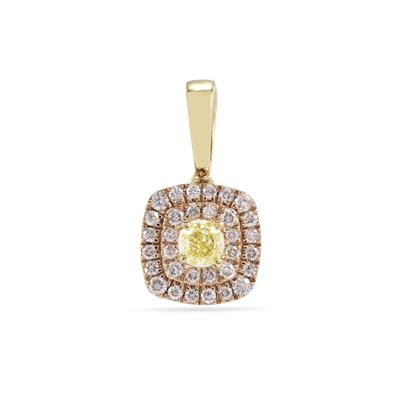 Pink Diamonds Gemporia Diamond Pendant Yellow Diamonds Pendant