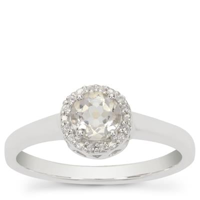 Marambaia Ice White Topaz Ring in Sterling Silver 0.60cts 