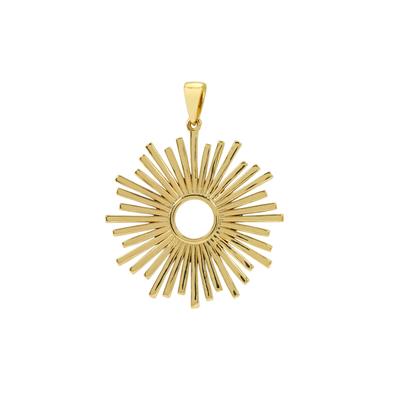 Pendant in Gold Plated Sterling Silver