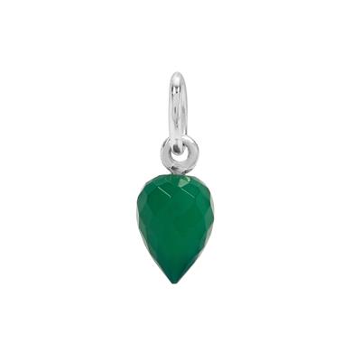Molte Verde Onyx Charm in Sterling Silver 3.25cts