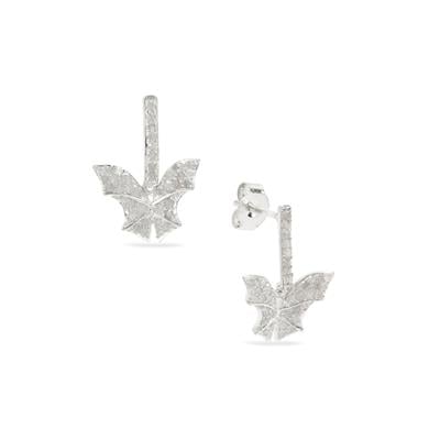 Diamond Earrings in Sterling Silver 0.50ct