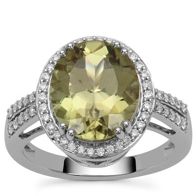 Csarite® Ring with Diamonds in Platinum 950 5.40cts