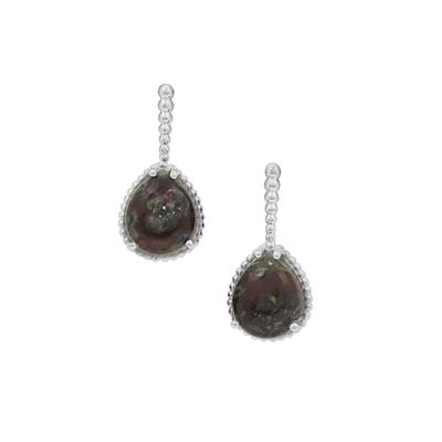 Cabo Verde Dragonstone Earrings in Sterling Silver 7.85cts