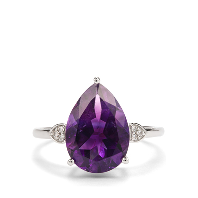 RARE !! JOLIE AMETHYSTE POURPRE D'AFRIQUE : 1,04 CARAT ★★ P391.129t
