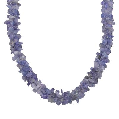 Tanzanite Nuggets Bead Necklace 350cts