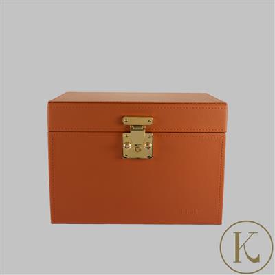 Kimbie Home Multi Layer Jewellery Box - Tan