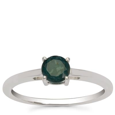 Teal Grandidierite Ring in Sterling Silver 0.55ct