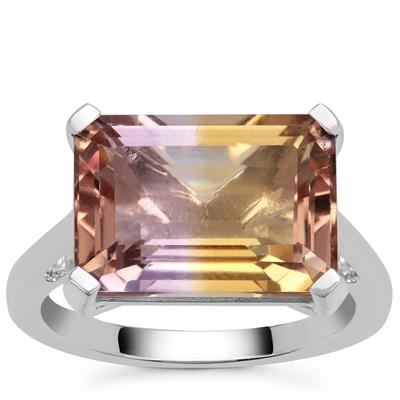Anahi Ametrine Ring in Argentium 960 Silver 7.55cts
