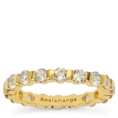 Analamanga Morganite Ring in 9K Gold 1.55cts