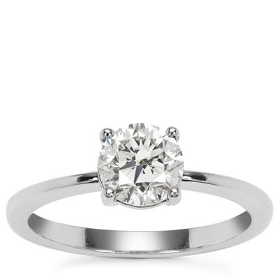 Diamond Ring in Platinum 950 1cts