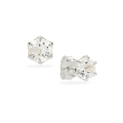 Himalayan Beryl Earrings in Sterling Silver 1.55cts