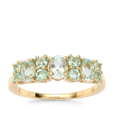 Aquaiba™ Beryl Ring in 9K Gold 1ct Gemporia