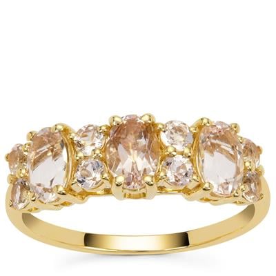 Idar Pink Morganite Ring in 9K Gold 1.60cts