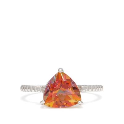 Mystic Twilight Topaz Ring in Sterling Silver 2.90cts
