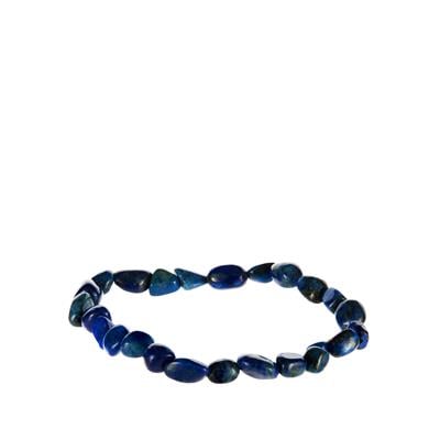 Lapis Lazuli Stretchable Bracelet 56.50cts