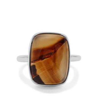 Montana Agate Ring in Sterling Silver 8.90cts